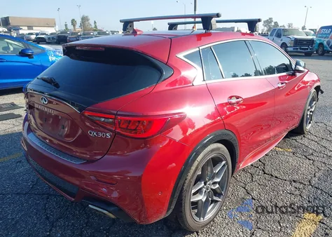 2017 Infiniti Qx30 Sport z USA, uszkodzony, nr VIN SJKCH5CP3HA034044
